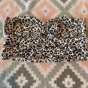 Victoria Secret Pink Leopard Print Bandeau